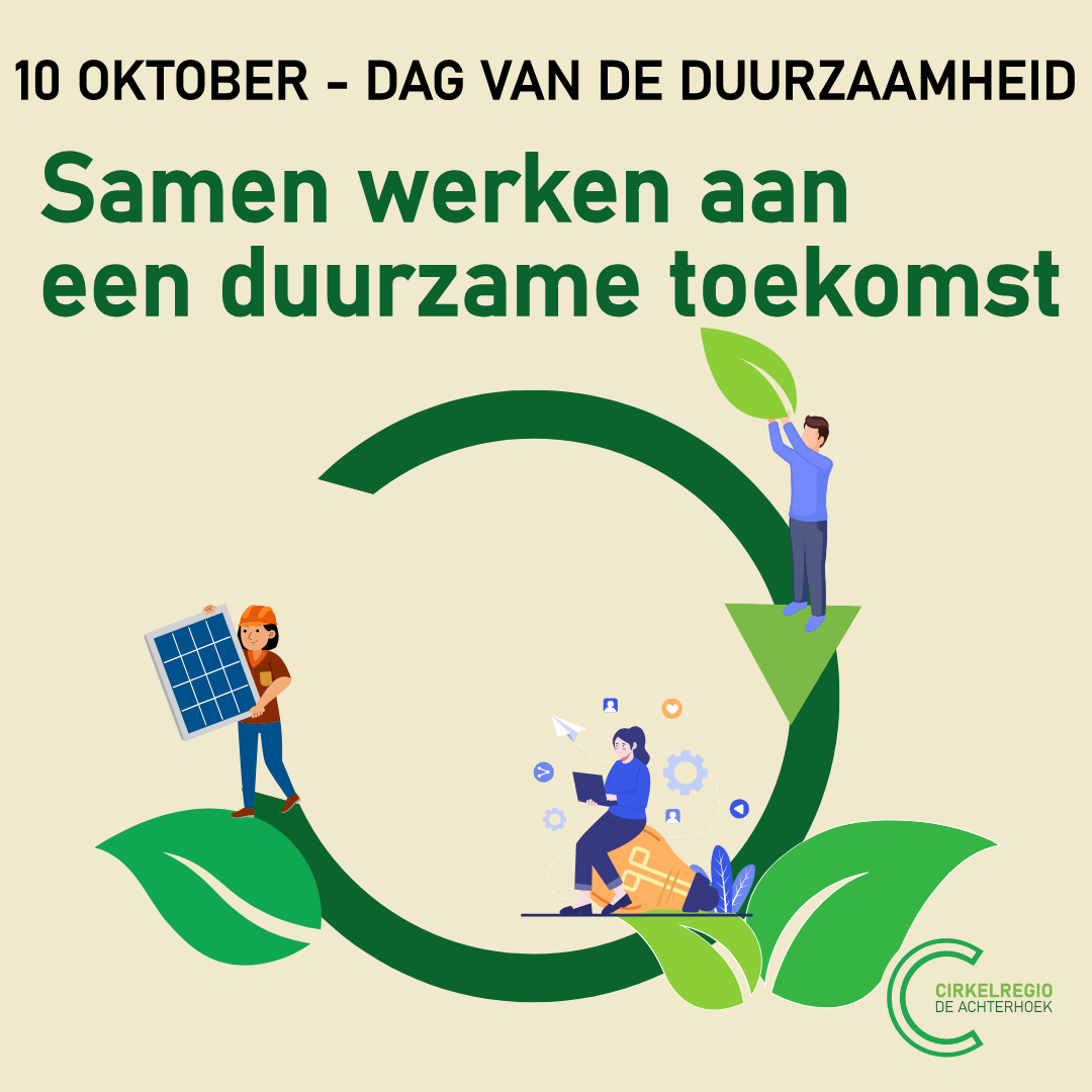 10 oktober – Dag van de Duurzaamheid