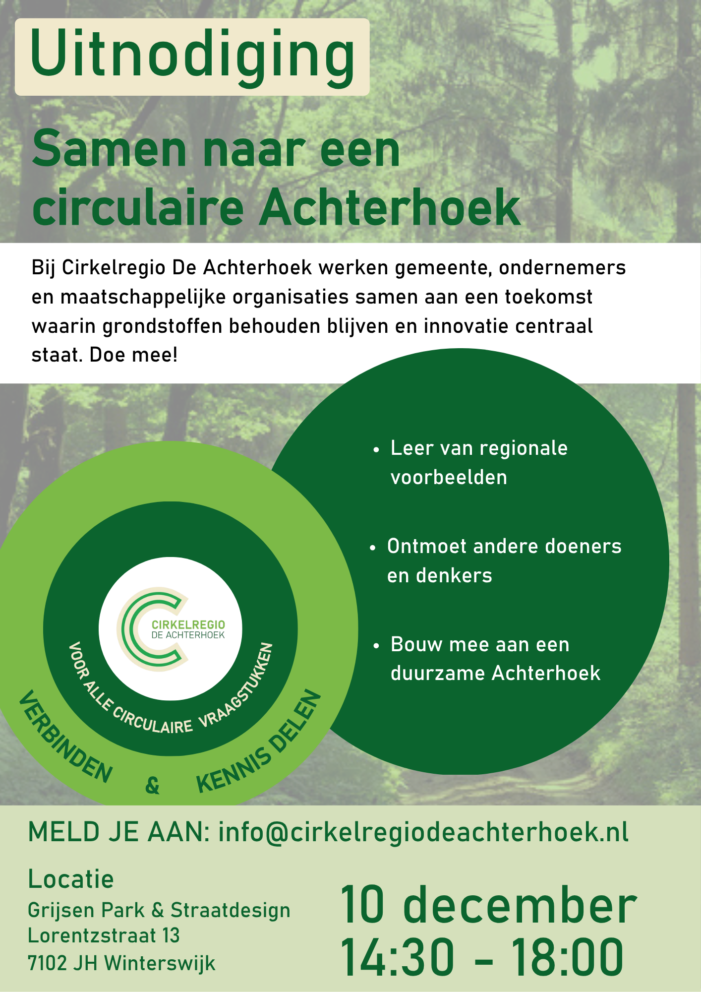 10 december – Eindejaarsbijeenkomst